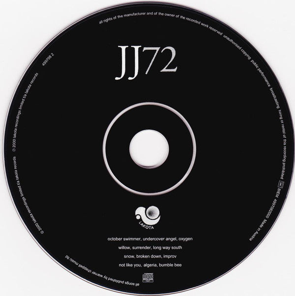 JJ72 : JJ72 (CD, Album)