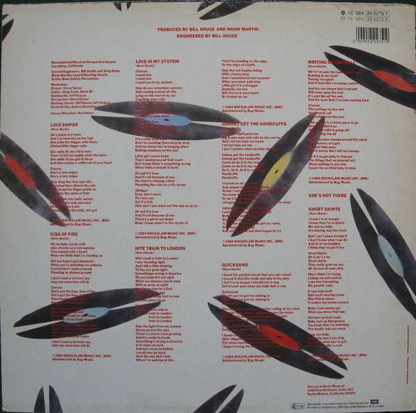 Moon Martin : Mixed Emotions (LP, Album)