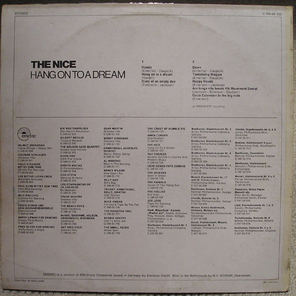 The Nice : Hang On To A Dream (LP, Comp)