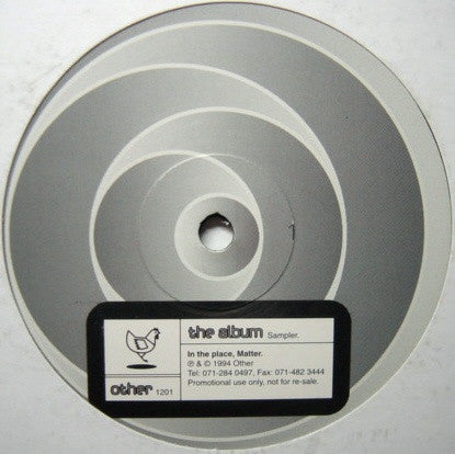 Various : The Album (Sampler) (12", Promo, Smplr)