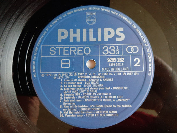 Various : Veronica Souvenir: 40 Superhits Uit 14 Jaar Veronica Top 40 (2xLP, Comp)