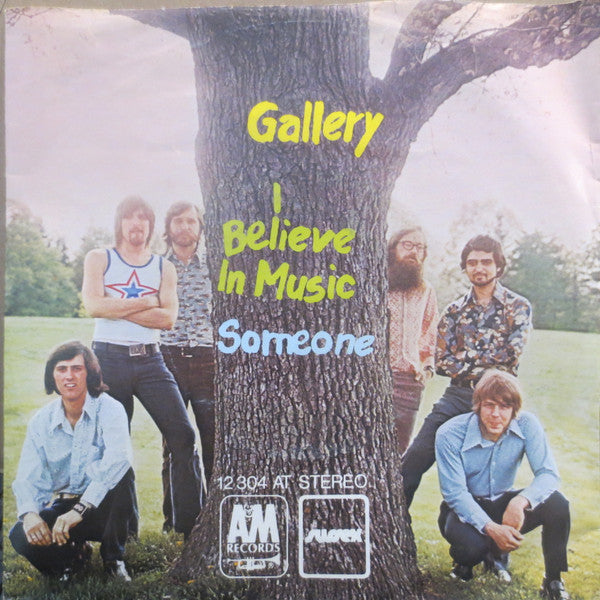 Gallery (2) : I Believe In Music / Someone (7", Single, Mono)