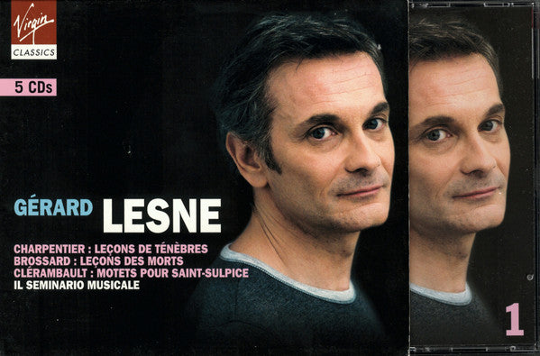 Marc Antoine Charpentier, Sébastien De Brossard, Louis-Nicolas Clérambault – Il Seminario Musicale, Gérard Lesne : Charpentier: Leçons De Ténèbres • Brossard: Leçons Des Morts • Clérambault: Motets Pour Saint-Sulpice (5xCD, Comp + Box)