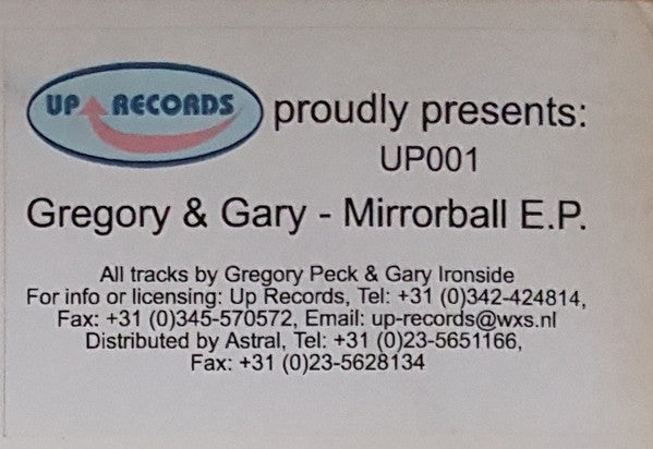 Gregory & Gary : Mirrorball E.P. (12", EP)