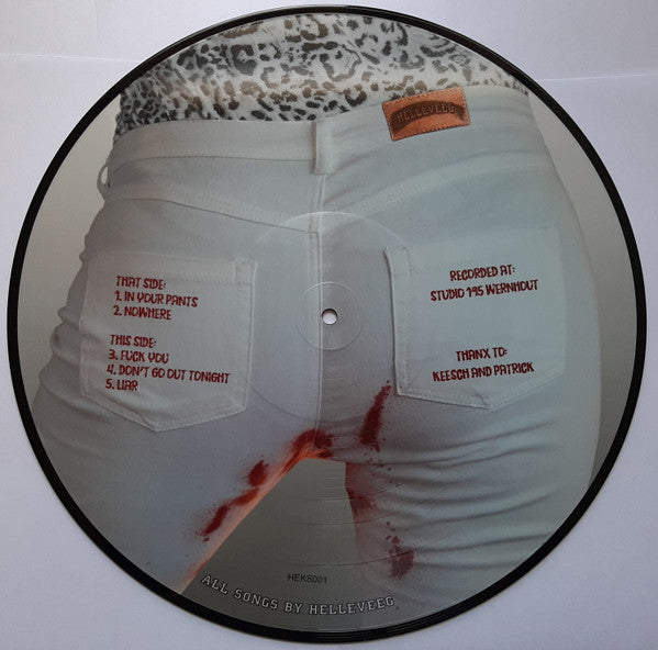 Helleveeg : Period. (12", Pic)