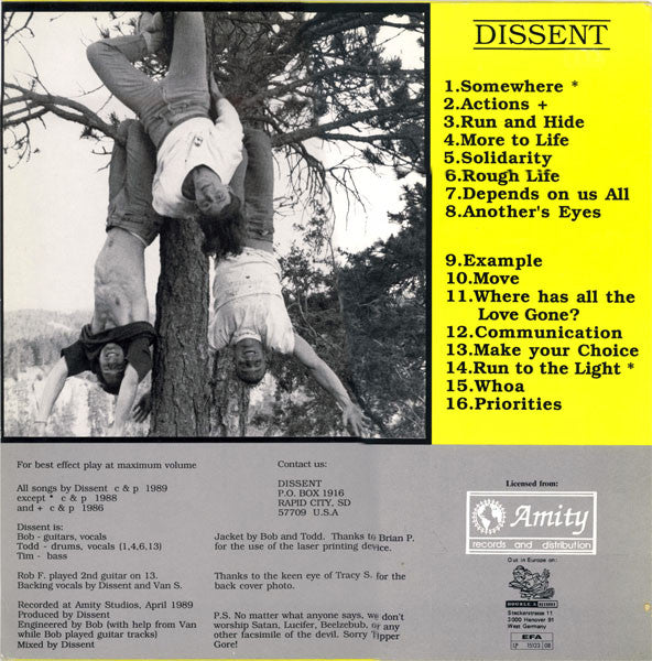 Dissent (2) : Epitome Of Democracy? (LP, Album, Gre)