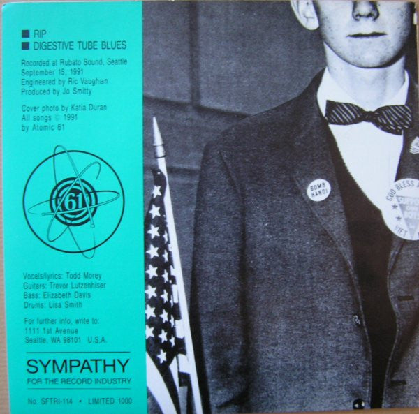 Atomic 61 : Rip (7", Ltd, Pin)