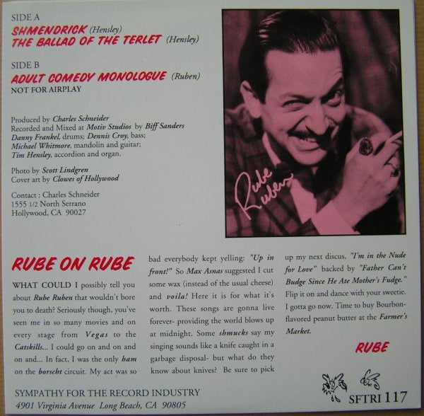 Rube Ruben : Shmendrick (7")