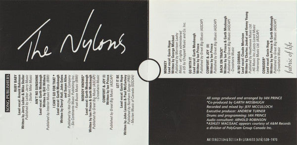 The Nylons : Fabric Of Life (CD, Album)