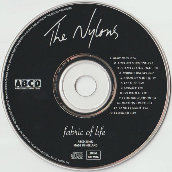 The Nylons : Fabric Of Life (CD, Album)