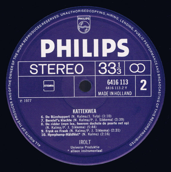 Irolt : Kattekwea (LP, Album)