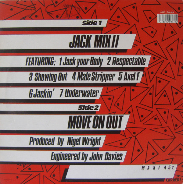 Mirage (12) : Jack Mix II (12", Maxi)