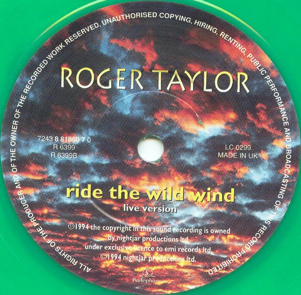 Roger Taylor : Happiness (7", Single, Ltd, Num, Gre)