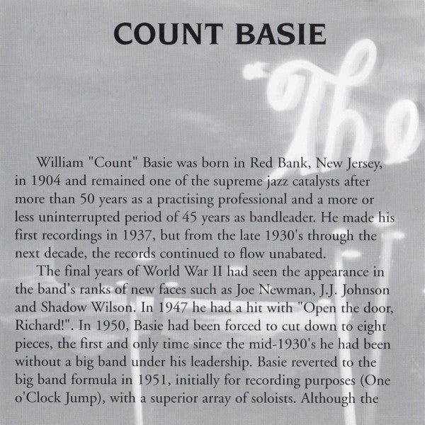 Count Basie : Members Edition (CD, Comp)