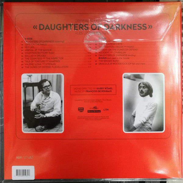 François De Roubaix : Daughters Of Darkness - Les Lèvres Rouges (Original Soundtrack) (LP, Album, Ltd, Num, RE, 180 + 7", Ltd, Num, RE, R)