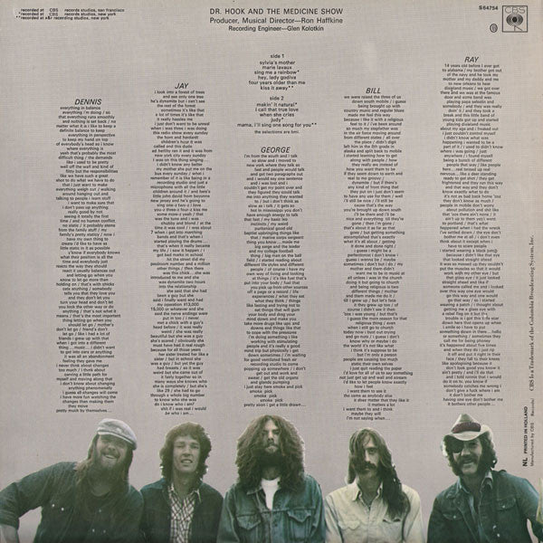 Doctor Hook And The Medicine Show* : Doctor Hook (LP, Album)