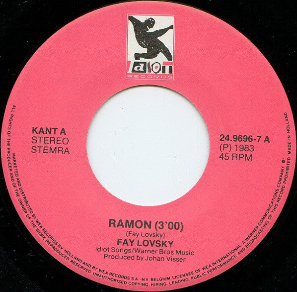 Fay Lovsky : Ramon (7", Single)