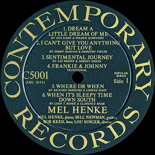 Mel Henke : Dig (LP, Album, Mono)