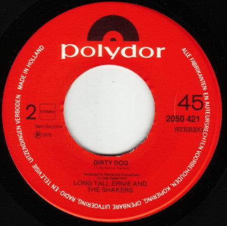 Long Tall Ernie And The Shakers : Allright (Makin' Love In The Middle Of The Night) (7")