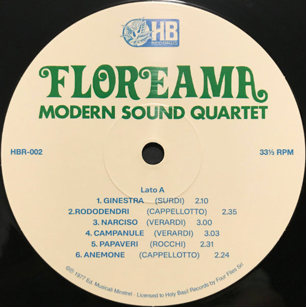 Modern Sound Quartet : Floreama (LP, Album, Ltd, RE)