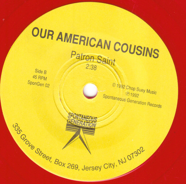 Our American Cousins : Memory Man (7", EP, Red)