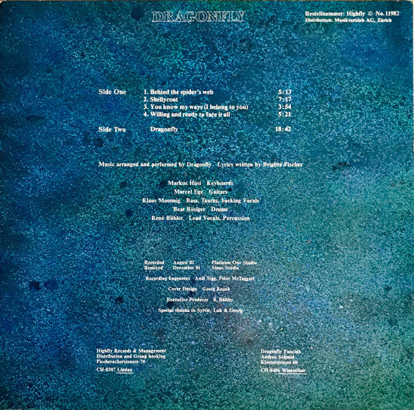 Dragonfly (7) : Dragonfly (LP, Album)