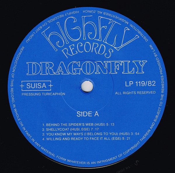 Dragonfly (7) : Dragonfly (LP, Album)