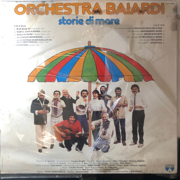 Orchestra Carlo Baiardi : Storie Di Mare (LP)