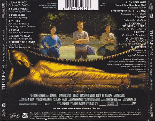 Various : The Beach (Motion Picture Soundtrack) (CD, Comp)