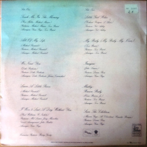 Diana Ross : Touch Me In The Morning (LP, Album)