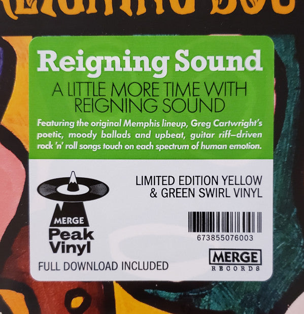 Reigning Sound : A Little More Time With (LP, Album, Ltd, Yel)