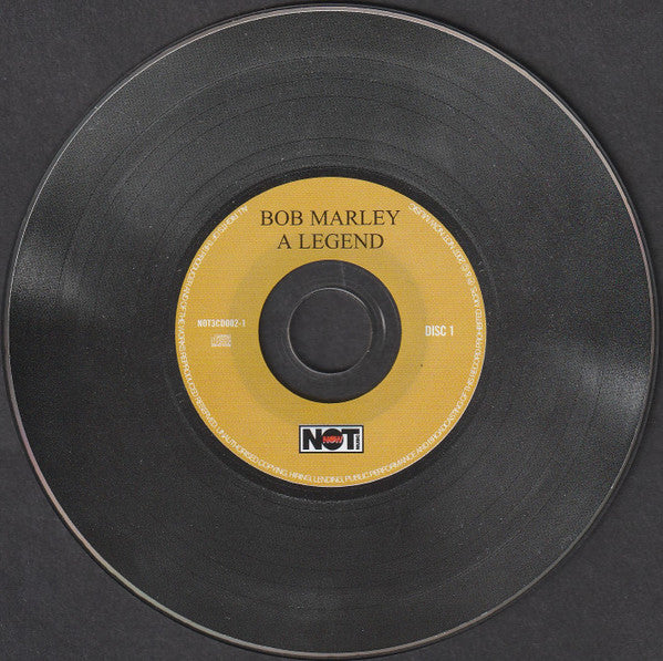 Bob Marley & The Wailers : A Legend - 50 Reggae Classics (3xCD, Comp)
