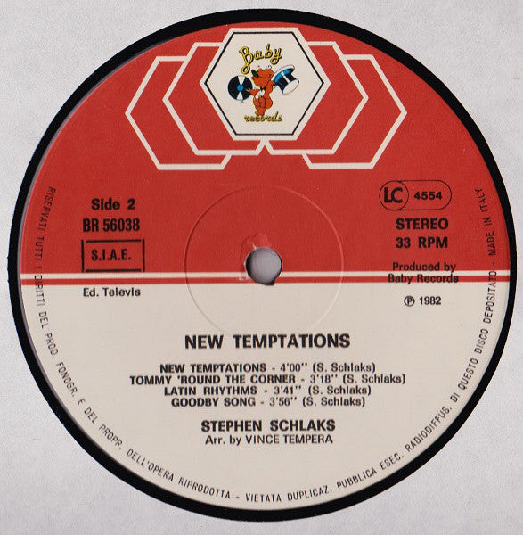Stephen Schlaks : New Temptations (LP, Album)