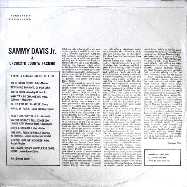 Sammy Davis Jr. & Count Basie : Our Shining Hour (LP, Club)
