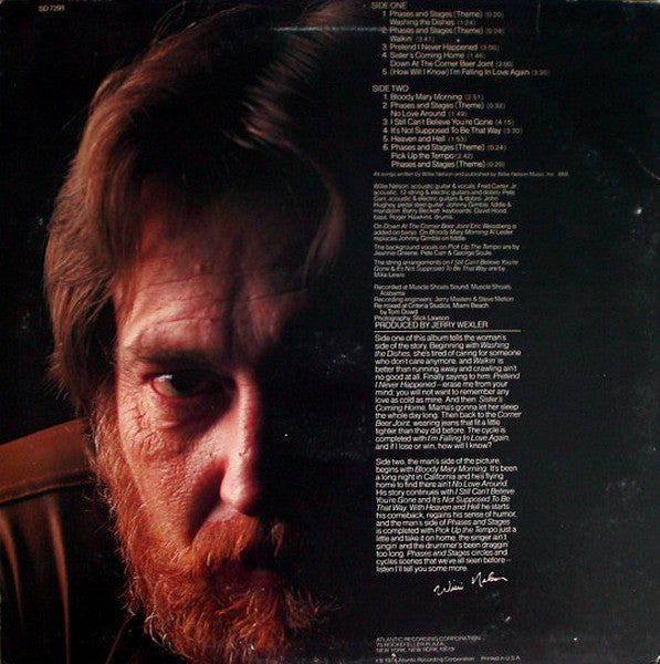 Willie Nelson : Phases And Stages (LP, Album, MO)