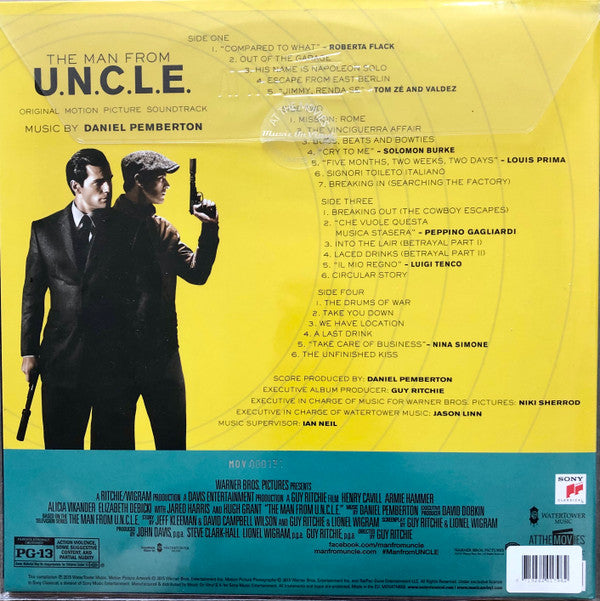 Daniel Pemberton : The Man From U.N.C.L.E. (Original Motion Picture Soundtrack) (2xLP, Ltd, Num, Yel)