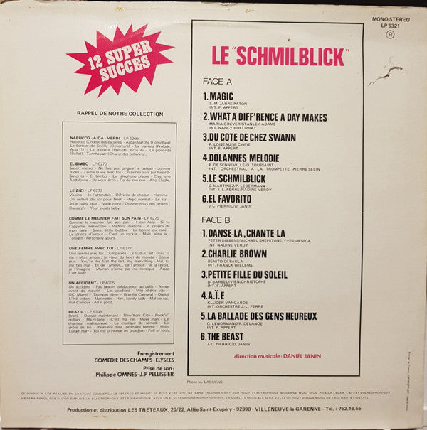 Jean-Luc Ferré, Son Orchestre Et Ses Chanteurs : 12 Super Succès - Le Schmilblick (LP)