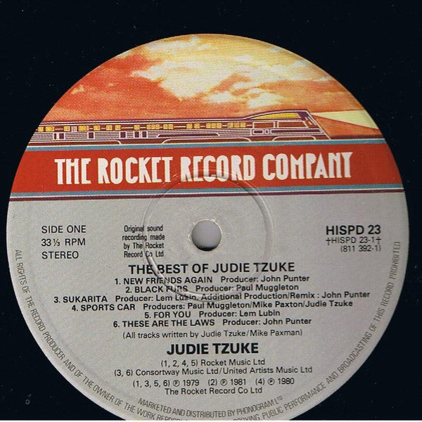 Judie Tzuke : The Best Of Judie Tzuke (LP, Comp)