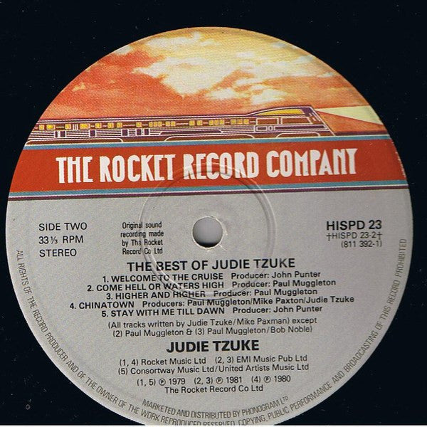 Judie Tzuke : The Best Of Judie Tzuke (LP, Comp)
