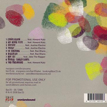 Brian Cares : Fingerprints (CD, Album, Promo)