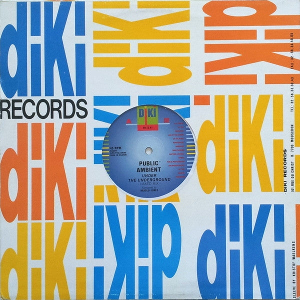 Public Ambient : Under The Underground (12")