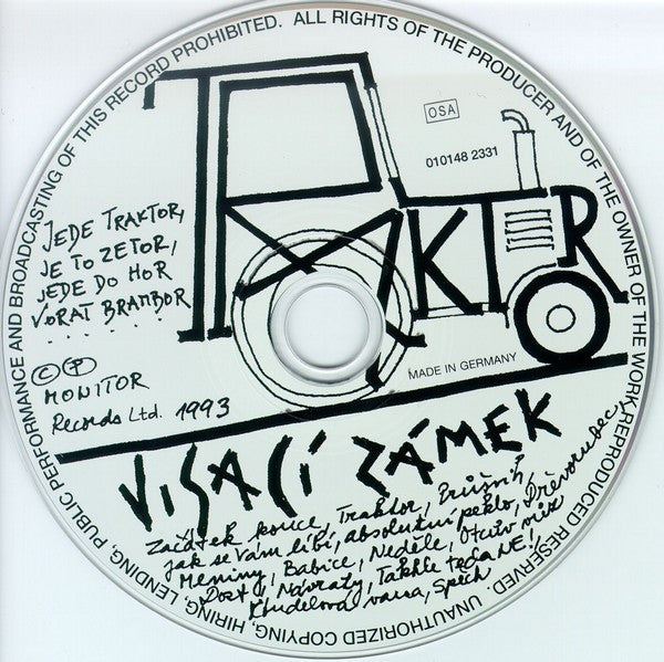 Visací Zámek : Traktor (CD, Album, RP)