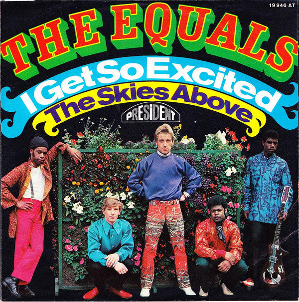 The Equals : I Get So Excited (7", Single, Mono)