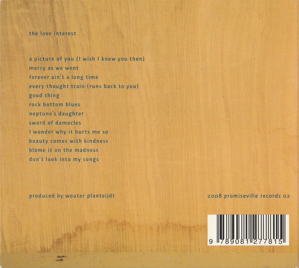 Larry Cook : The Love Interest (CD)