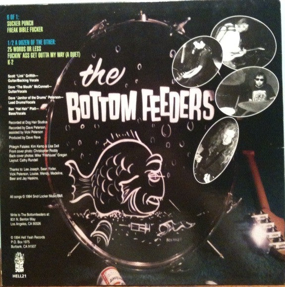 The Bottom Feeders (2) : Spit Battle (10", EP)