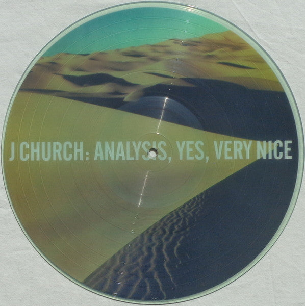 J Church : Analysis, Yes, Very Nice (10", S/Sided, Pic)
