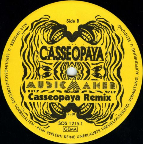 Antaris In Cooperation With Casseopaya : Musicmaker (Remixes) (12")