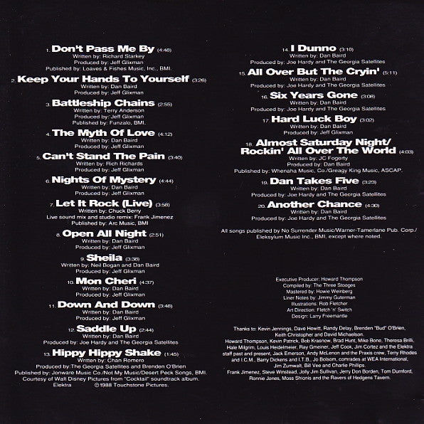 The Georgia Satellites : Let It Rock: Best Of The Georgia Satellites (CD, Comp)