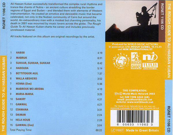 Ali Hassan Kuban : The Rough Guide To Ali Hassan Kuban (CD, Comp)