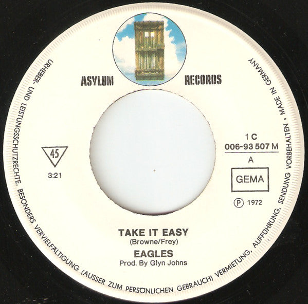 Eagles : Take It Easy (7")
